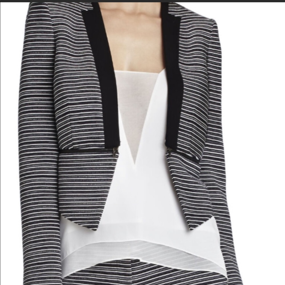 Bcbg Maxazria NWT striped blazer